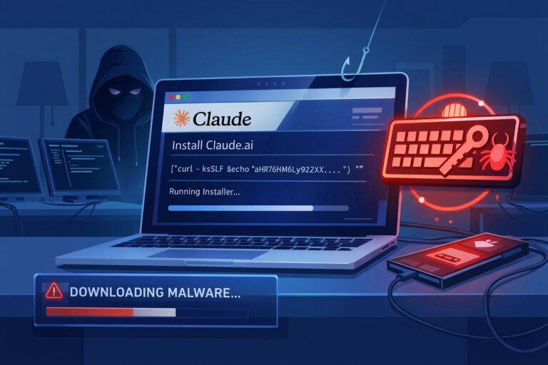 Fake „Claude“-Installer: Wie InstallFix-Angriffe Keylogger und Infostealer auf macOS einschleusen