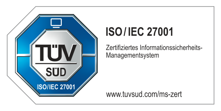 ISO 27001 zertifikat